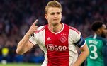 4º - Ajax: 283 milhões de euros arrecadados (R$ 1,61 bilhão) - Venda mais alta desde julho de 2015: De Ligt (Juventus).