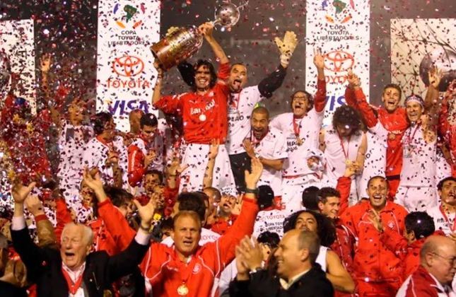 4° colocado - INTERNACIONAL (7 decisões) - Três finais de Libertadores: 1980, 2006 (campeão) e 2010 (campeão) / Uma final de Copa Sul-Americana: 2008 (campeão) / Três finais de Recopa Sul-Americana: 2007 (campeão), 2009 e 2011 (campeão).