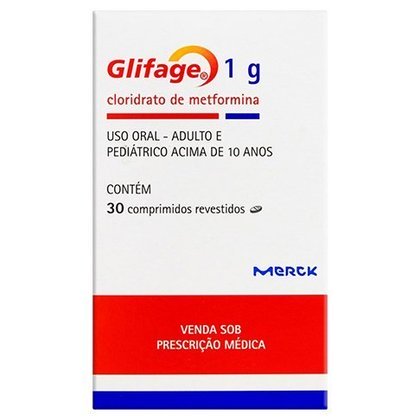 4º - Glifage XR (Merck) -Medicamento contra diabetes, de uso oral. Associado a um dieta adequada, é recomendado pelos médicos para controle da diabetes tipo 2. 