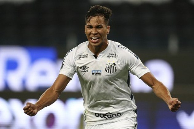 4º - Kaio Jorge – 19 anos – atacante – Santos / valor de mercado: 12 milhões de euros