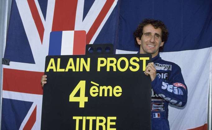 4º lugar: Alain Prost - 106 pódios.