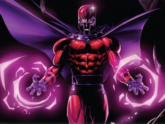 4º lugar: Magneto - Na sequência temos mais um inimigo dos X-Men e, no caso, o mais famoso deles. Magneto tem o controle do magnetismo, do metal, e também de vários campos magnéticos. 