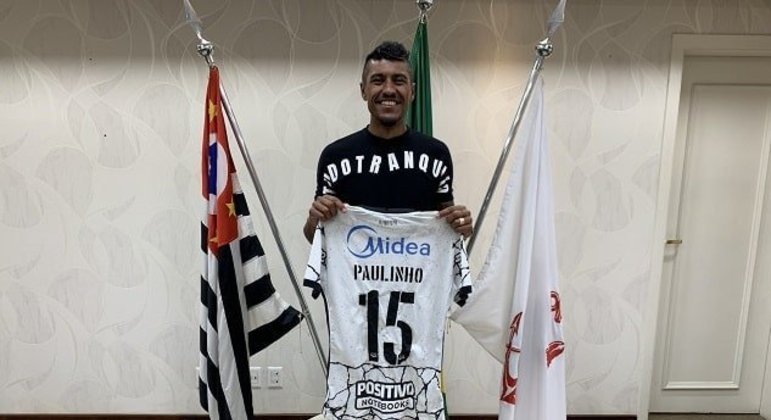 4° lugar: Paulinho (volante - 33 anos - Corinthians): queda de 6 milhões de euros (R$ 38,8 milhões milhões) / valor de mercado atual:  5 milhões de euros (R$ 32,3 milhões)