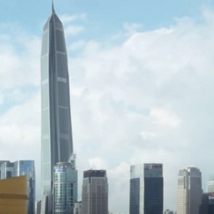 4° lugar: Ping An Finance Centre - País em que foi construído: China - Ano: 2017 - Altura: 599 metros