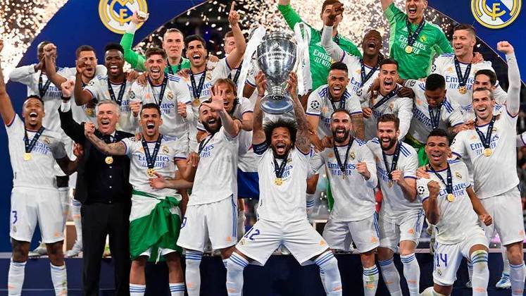 4º lugar: Real Madrid (Espanha) - Nível de liga nacional para ranking: 4 - Pontuação recebida: 275