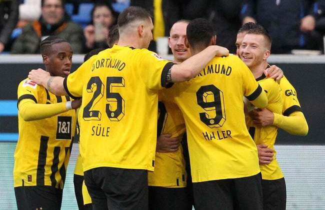40º lugar - Borussia Dortmund (Alemanha, nível 4): 161 pontos.