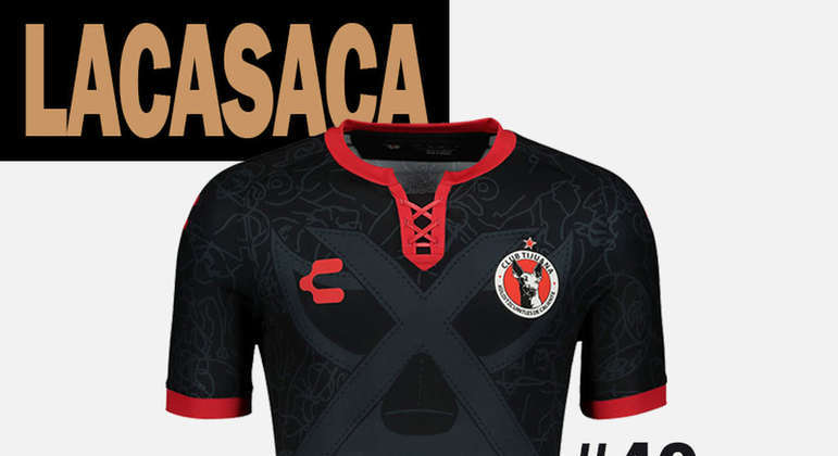 40º lugar: camisa 3 do Club Tijuana-MEX