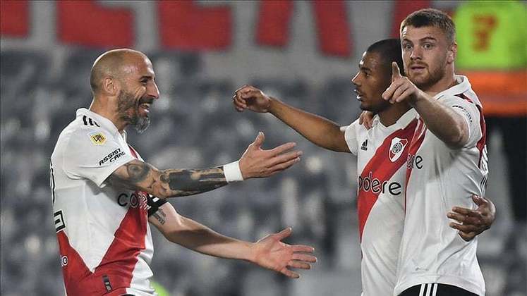 40º lugar: River Plate (Argentina) - Nível de liga nacional para ranking: 3 - Pontuação recebida:  167,5.