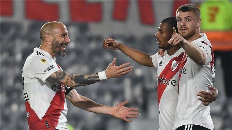 47º lugar: River Plate (Argentina) - Nível de liga nacional para ranking: 3 - Pontuação recebida: 169