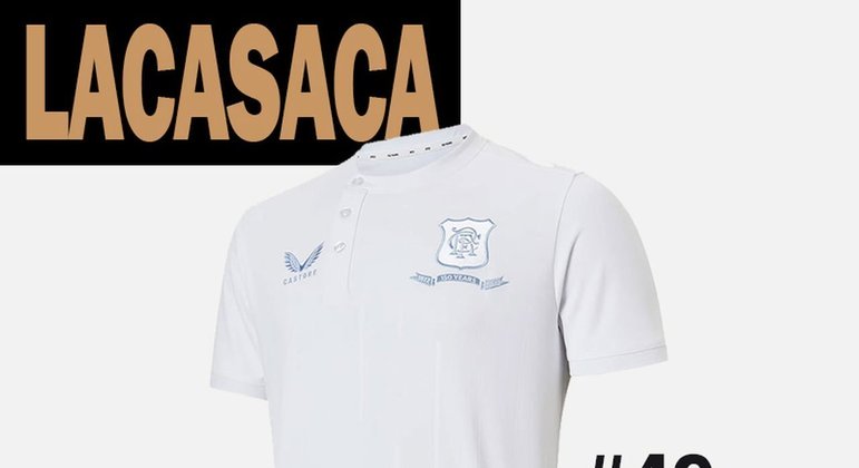 49º lugar: camisa especial do Rangers-ESC pelos 150 anos do clube
