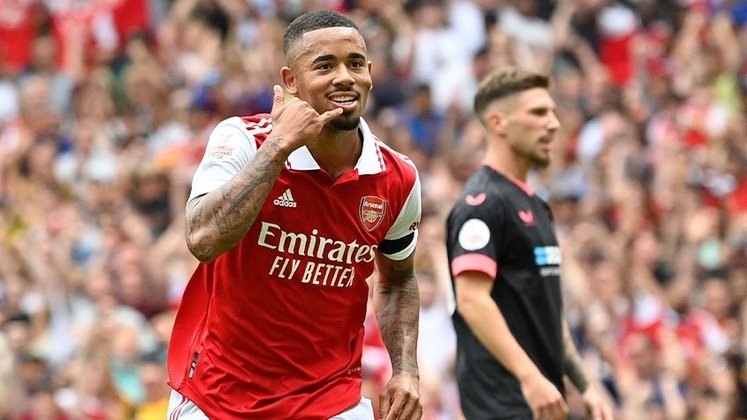 5º lugar: ARSENAL - 132 milhões de euros (R$ 674 milhões) - Jogadores contratados: Gabriel Jesus (foto), Oleksandr Zinchenko, Fábio Vieira, Matt Turner e Marquinhos