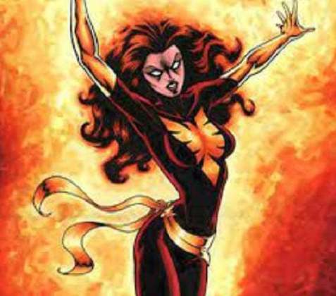 5º lugar: Fênix Negra - Uma personagem muito interessante e extremamente poderosa.