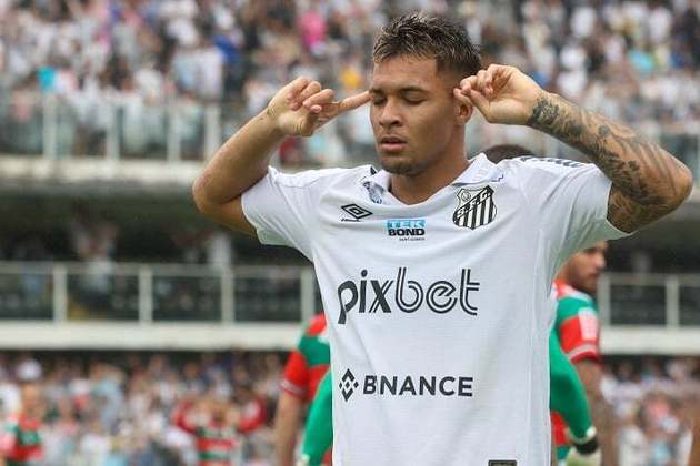 5º lugar: Marcos Leonardo (centroavante/19 anos): Santos – 15 milhões de euros (R$ 82,6 milhões).