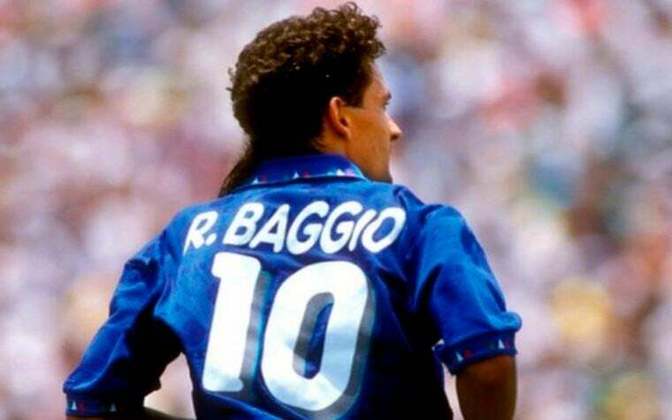 5º lugar - Roberto Baggio (meia-atacante italiano): 100 gols de pênalti na carreira.