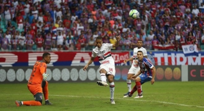 5ª rodada do Brasileiro: Bahia 2 x 2 São Paulo (13/5/2018)