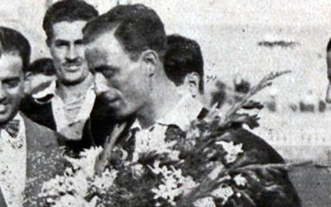 5º - Russinho. Empatado com Ipojucan, com 225 gols, defendeu o Vasco nos anos 1920 e 1930. Disputou a Copa do Mundo de 1930.