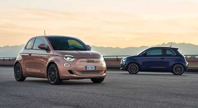O Fiat 500e já está sendo comercializado na Europa desde a metade de 2020 e tem lançamento iminente no Brasil em 2021