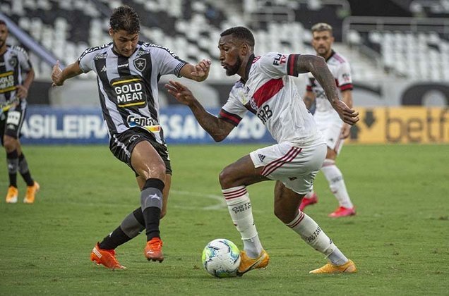 5/12/2020 - Botafogo 0x1 Flamengo, no Nilton Santos (Campeonato Brasileiro) - Gol: Everton Ribeiro