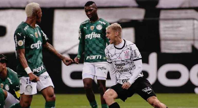 6° colocado - CORINTHIANS (33 pontos) - 22 jogos - Título: 0,54% - G6: 48,2% - Rebaixamento: 0,43%