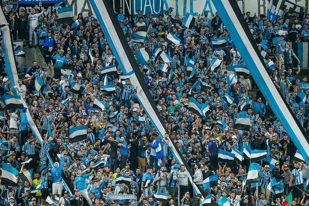 6 - Com uma torcida ativa, o Grêmio tem 8,5 milhões de seguidores nas mídias sociais. A página mais curtida é Facebook, com 3,1 milhões de seguidores