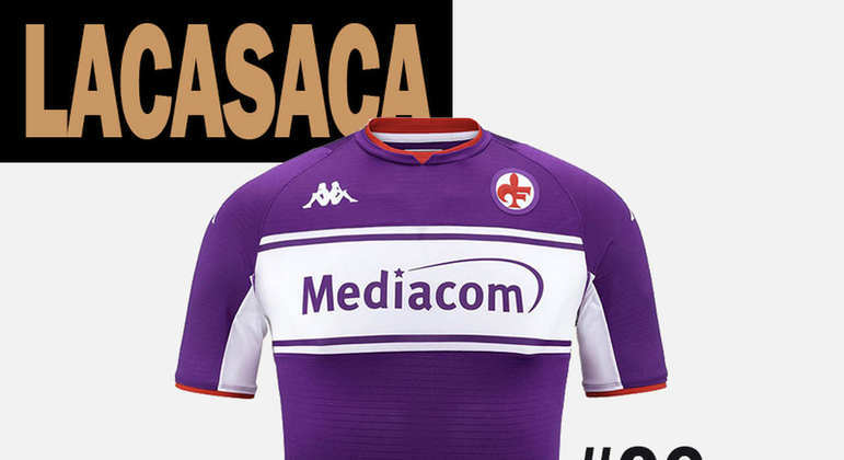 6º lugar: camisa 1 da Fiorentina-ITA