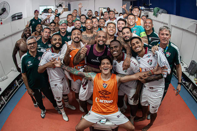 6º lugar - Fluminense: 12.856 pontos (+ 3 posições com relação ao ranking de 2022)