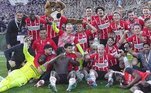 6º lugar: PSV (Holanda) - nível de liga nacional para ranking: 4. Pontuação recebida: 262