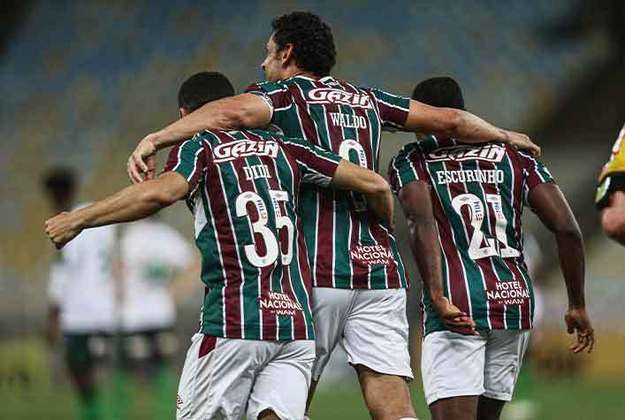 7° colocado - FLUMINENSE (48 pontos) - 34 jogos - Título: 0% - Libertadores: 23,1% - Rebaixamento: 0%.