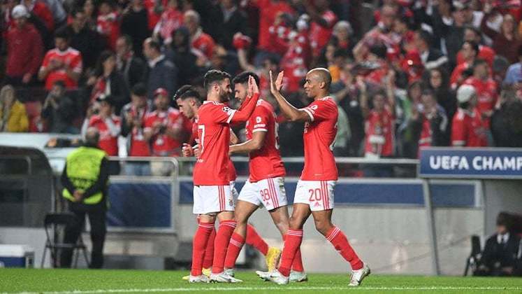 7º lugar: Benfica (Portugal) - Nível de liga nacional para ranking: 4 - Pontuação recebida: 250