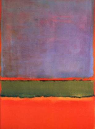 7° lugar: No.6 (Violeta, Verde e Vermelho) - Autor: Mark Rothko - Ano: 1951 - Valor: 186 milhões de dólares
