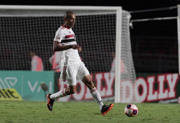 7º) Miranda - o zagueiro e ídolo do clube soma 148 jogos do Brasileirão pelo São Paulo. Essa soma vai aumentar, já que ele faz parte do elenco atual do Tricolor.