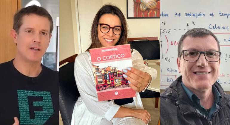 Alguns dos professores mais famosos da internet brasileira se valem da criatividade e do bom humor para atrair os estudantes e ensinar disciplinas cobradas no Exame Nacional do Ensino Médio, e nos principais vestibulares, de maneira simples e clara. Conheça a seguir alguns eles: