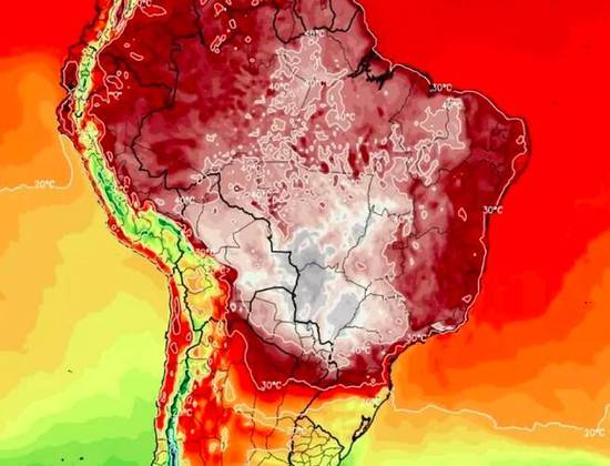 8 de novembro: O Instituto Nacional de Meteorologia (Inmet) emitiu um aviso sobre a chegada de uma onda de calor que atingiria o Brasil nos próximos dias.
