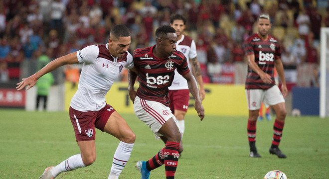 8) Flamengo 0 x 1 Fluminense - Data: 29/1/2020 - Local: Maracan - Pblico pagante: 43.259 - Campeonato Carioca
