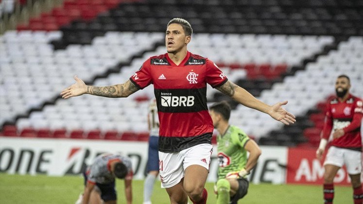 8° lugar (3 jogadores empatados): Pedro (atacante - Flamengo - 24 anos) / valor de mercado: 12 milhões de euros (R$ 77,6 milhões)