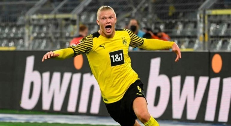 8º lugar: Erling Haaland (Borussia Dortmund - atacante)