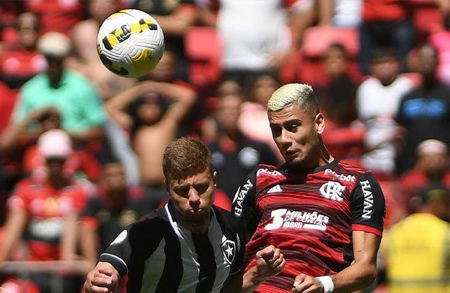 9º lugar - Flamengo 0 x 1 Botafogo - 5ª rodada do Brasileirão 2022 - Público presente (pagante não divulgado): 54.981 - Estádio: Mané Garrincha