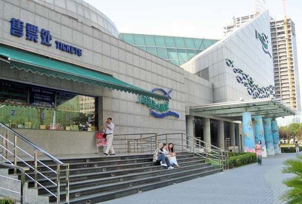8º lugar - Shangai Ocean Aquarium - Fica na cidade de Xangai, na China. Inaugurado em 2002. 