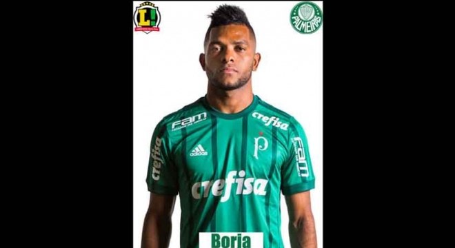 8,0 - Borja - Foi o centroavante que a torcida palmeirense deseja. Teve duas oportunidades e marcou dois gols que deram uma grande vitória ao time.