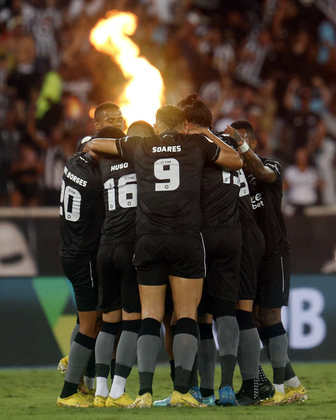 9º - Botafogo - Valor do elenco: 67,1 milhões de euros (aproximadamente R$ 373,8 milhões) - Número de jogadores no plantel: 37 atletas