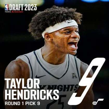 9ª escolha: Taylor Hendricks (EUA) - Utah Jazz