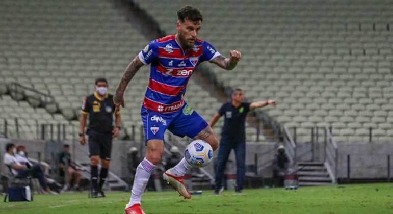 9° lugar: Lucas Lima (meia - 31 anos - Fortaleza): queda de 3,4 milhões de euros (R$ 21,9 milhões) / valor de mercado atual: 1,1 milhão de euros (R$ 7,1 milhões)