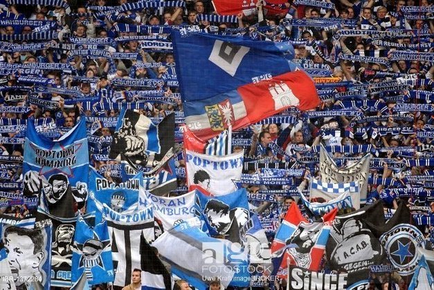 9º lugar: torcida do Hamburger SV (ALE)