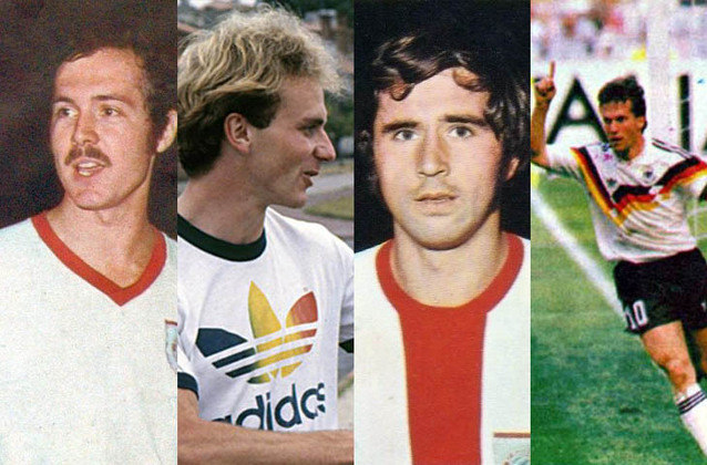 A Alemanha e a Holanda são os países com mais conquistas: sete. Os alemães ganharam com Beckenbauer (1972 e 1976); Rummenigge (1980 e 1981); Gerd Muller (1970); Sammer (1996) e  Lothar Matthäus (1990). 