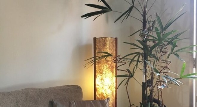 A almofada de nó transmite aconchego para a sala de estar