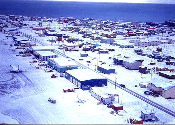 A área misteriosa do Alasca fica localizada entre as cidades de Juneau, Anchorage e a pequena Barrow (foto).