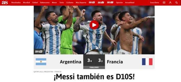 A Argentina, nas penalidades, se consagra Campeã do Mundo! A final teve um jogo eletrizante que deixou os espectadores e os veículos do mundo de 