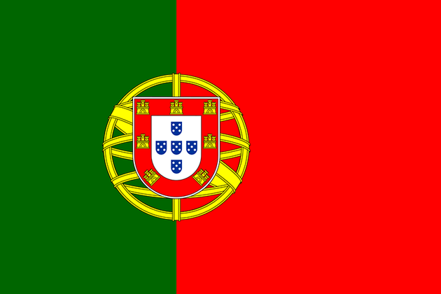 A bandeira de Portugal é a única que inclui um objeto científico. Por trás do escudo, está uma esfera armilar.