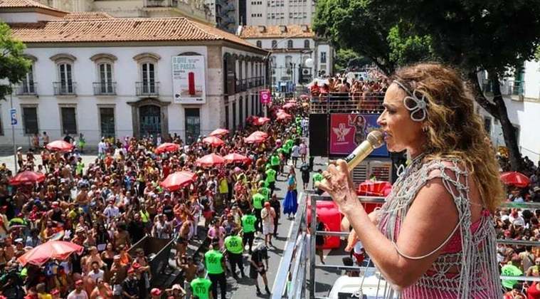  A cantora Daniela Mercury estreou no pré-Carnaval do Rio de Janeiro no domingo 21/01/24. 
