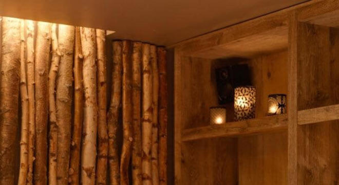 A cerca de bambu é muito utilizada em um ambiente de Spa